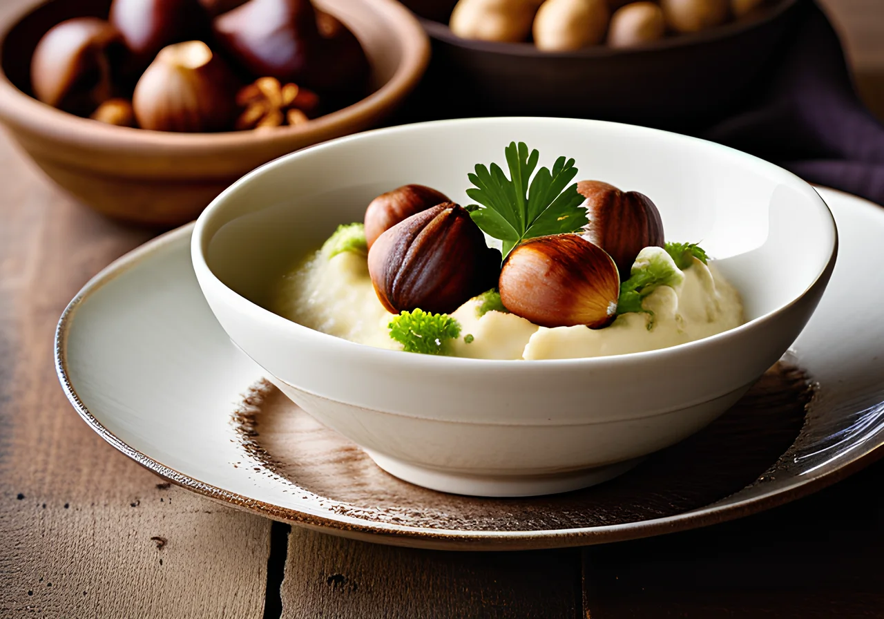 Potato Chestnut Puree