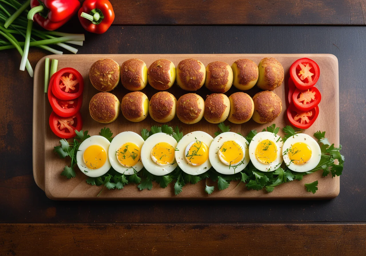 Various Vegetable Pancakes