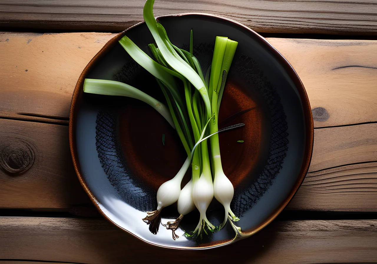 Grilled Spring Onions
