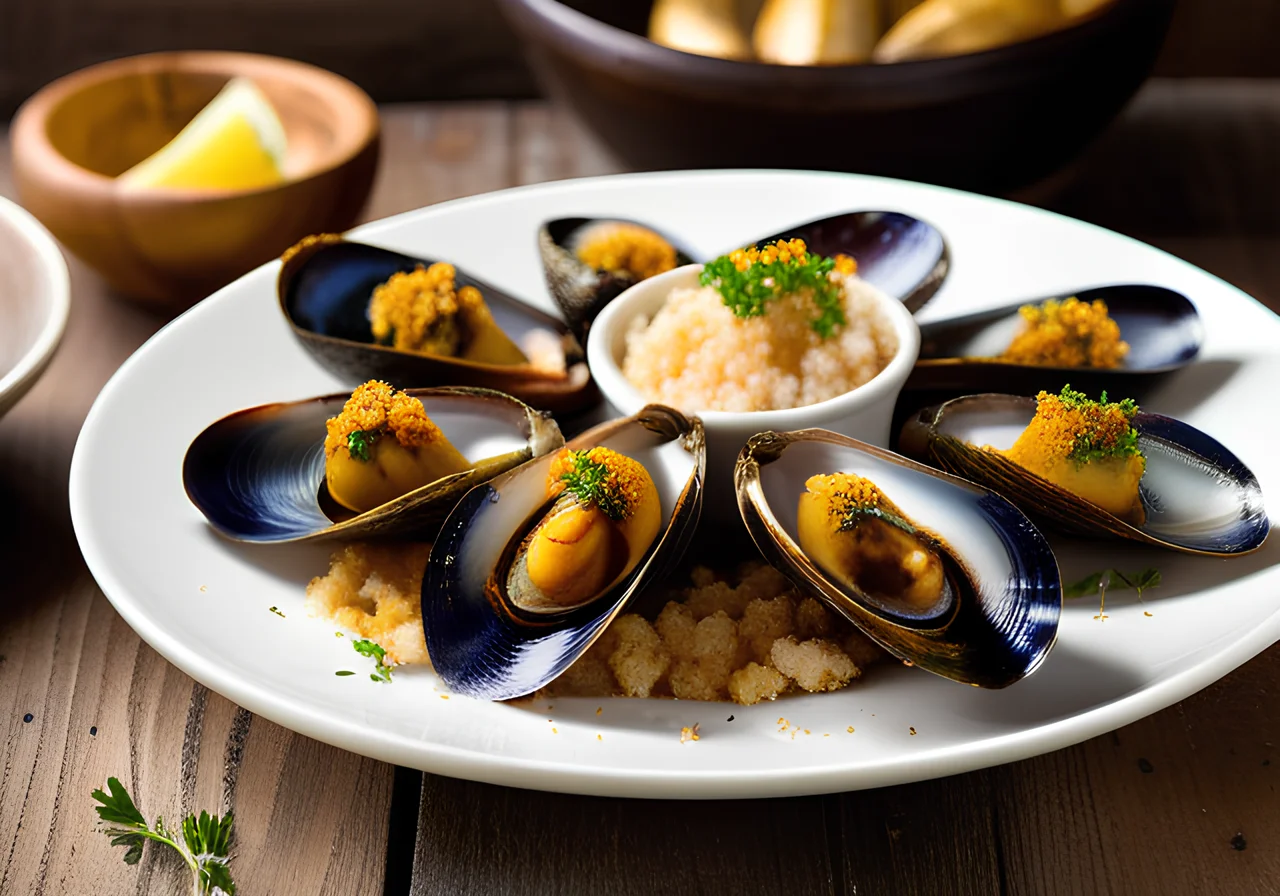 Baked Mussels