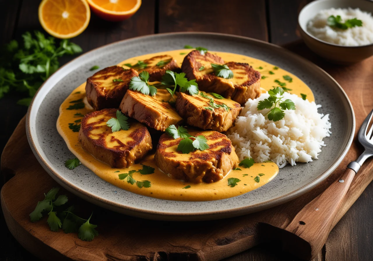 Indian-style Roughy Steaks