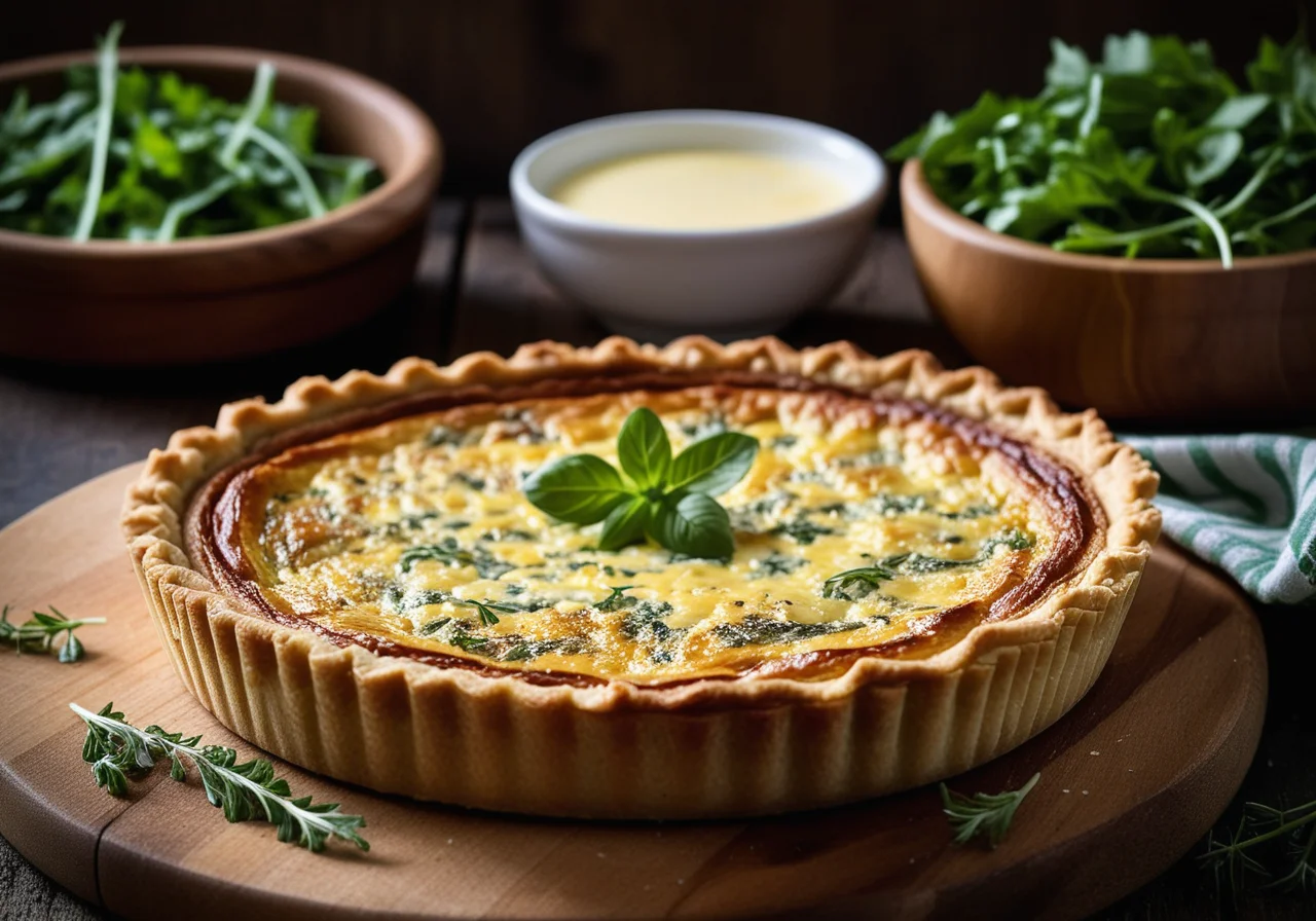 Blue Cheese Quiche
