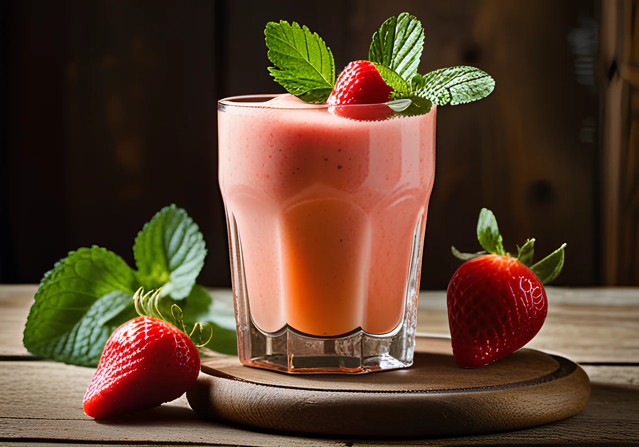 Melon Strawberry Shake