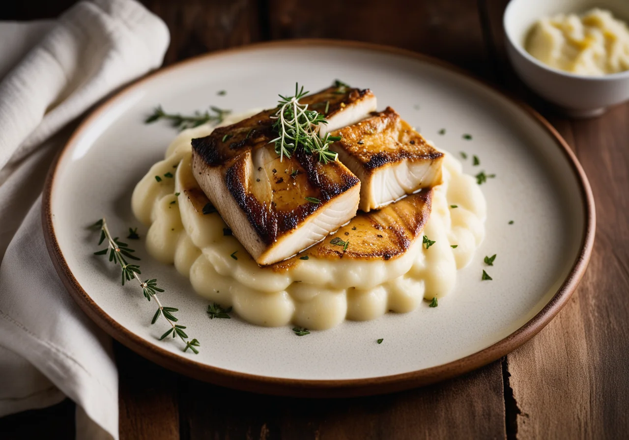Sea Bass with Shellfish