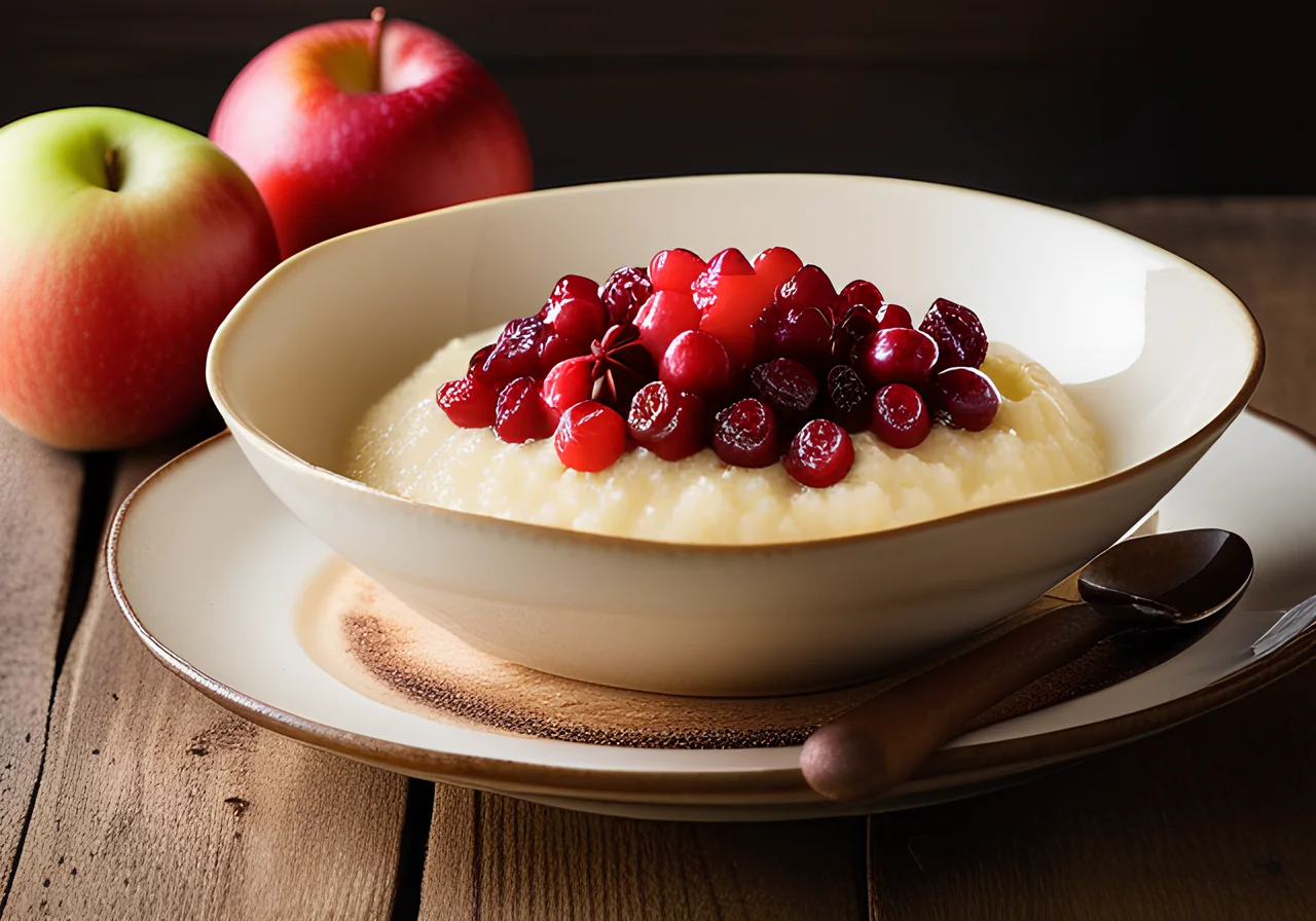 Semolina Porridge with Oat Milk