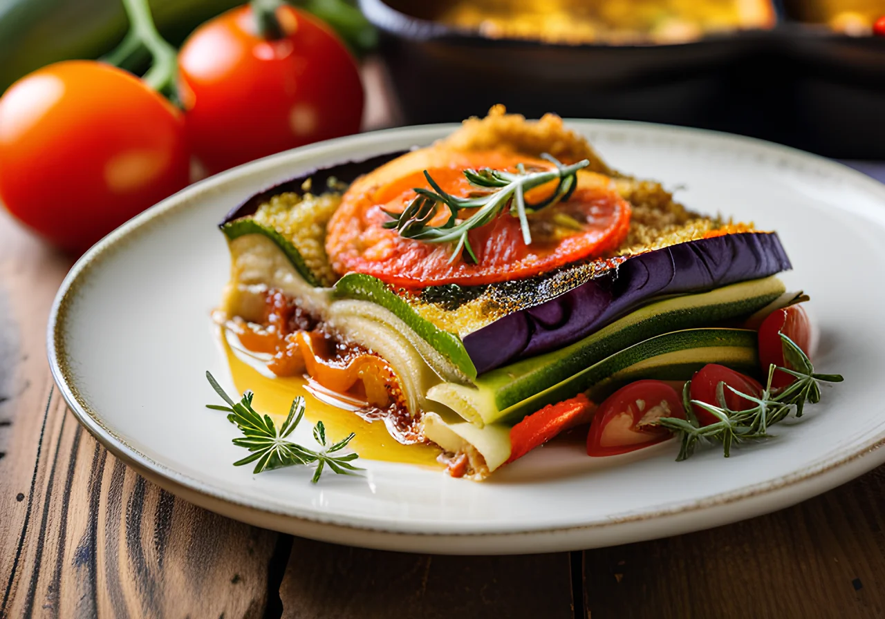 Vegetable Gratin à la Ratatouille
