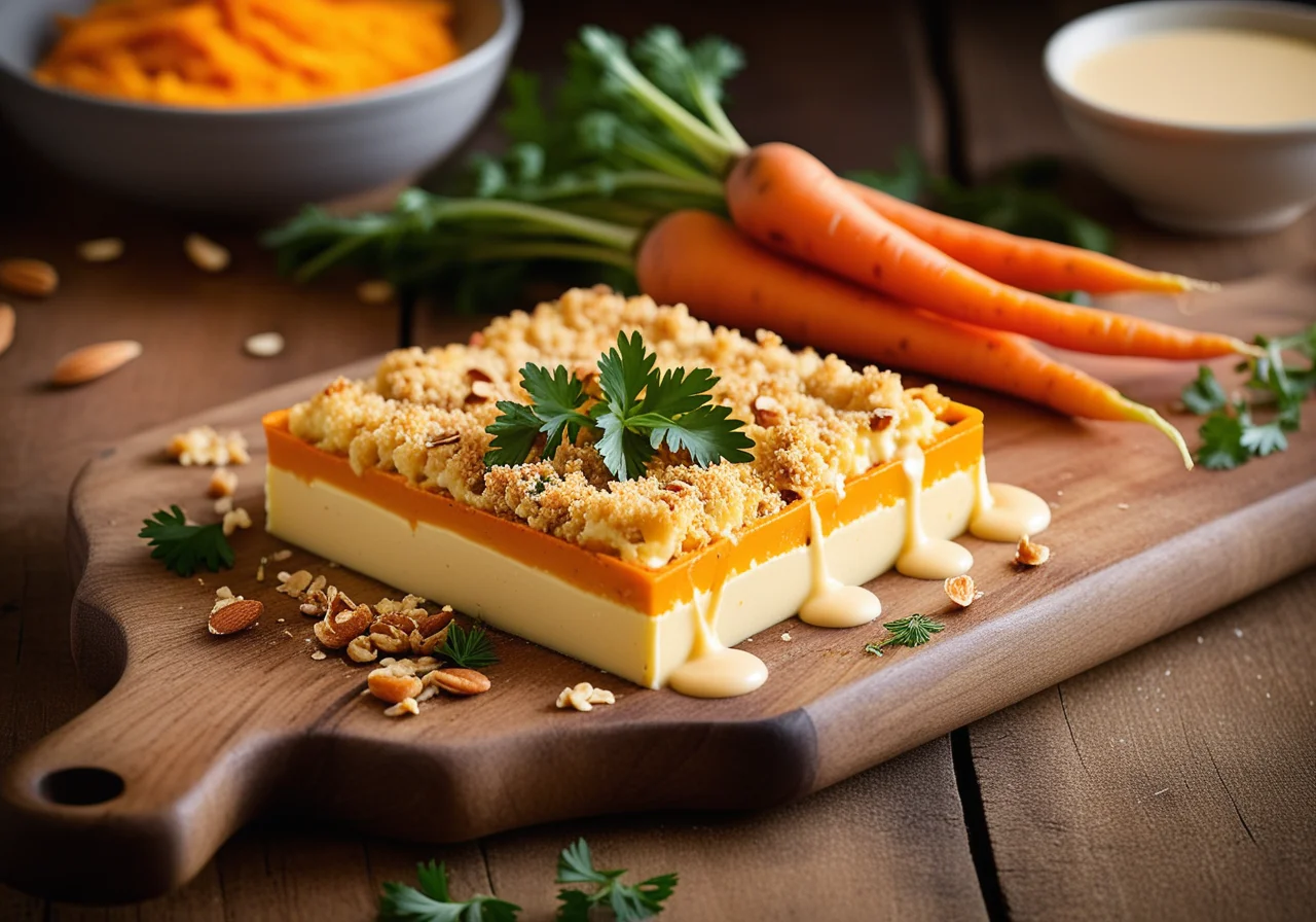 Möhren-Käseauflauf