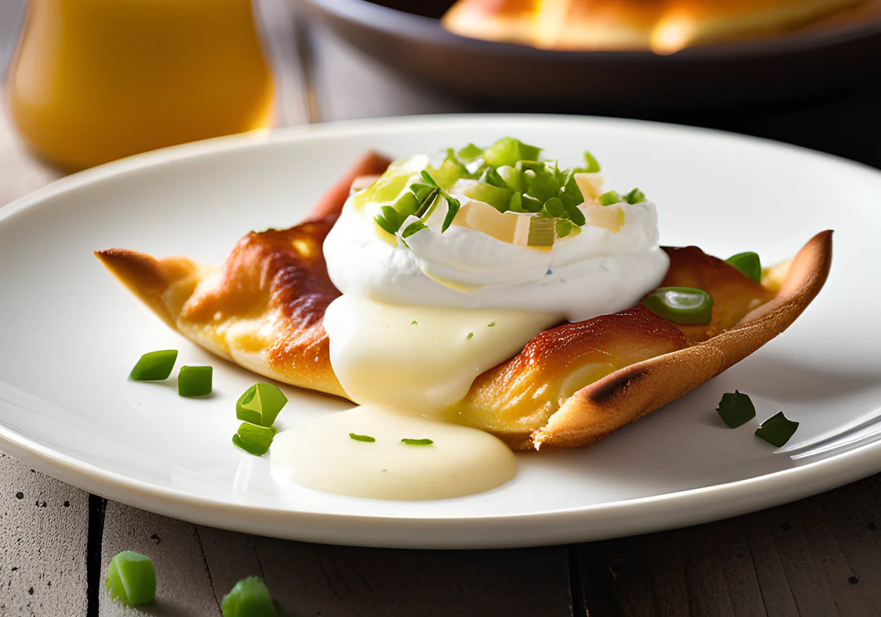 Lángos with Garlic and Cheese