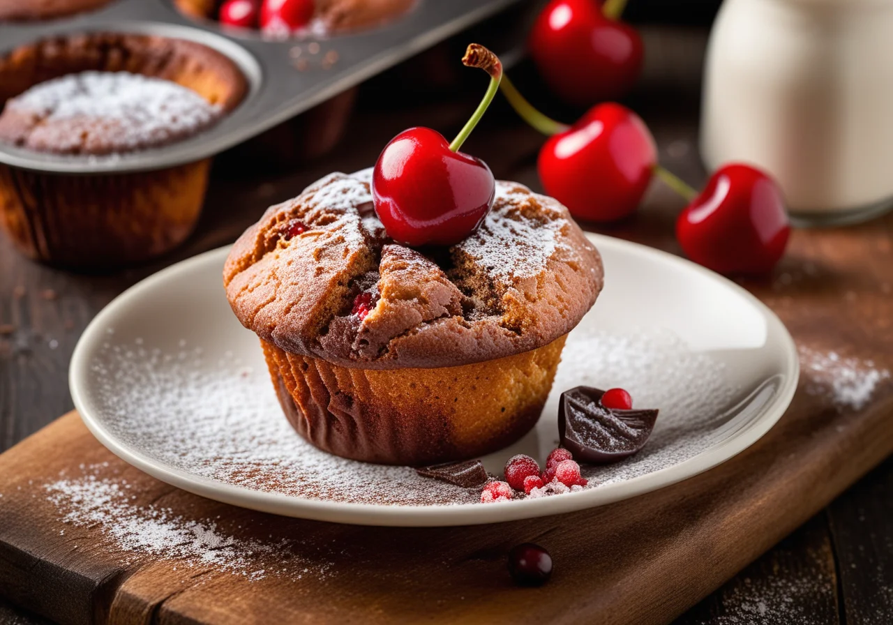 Chocolate Nutella Muffin