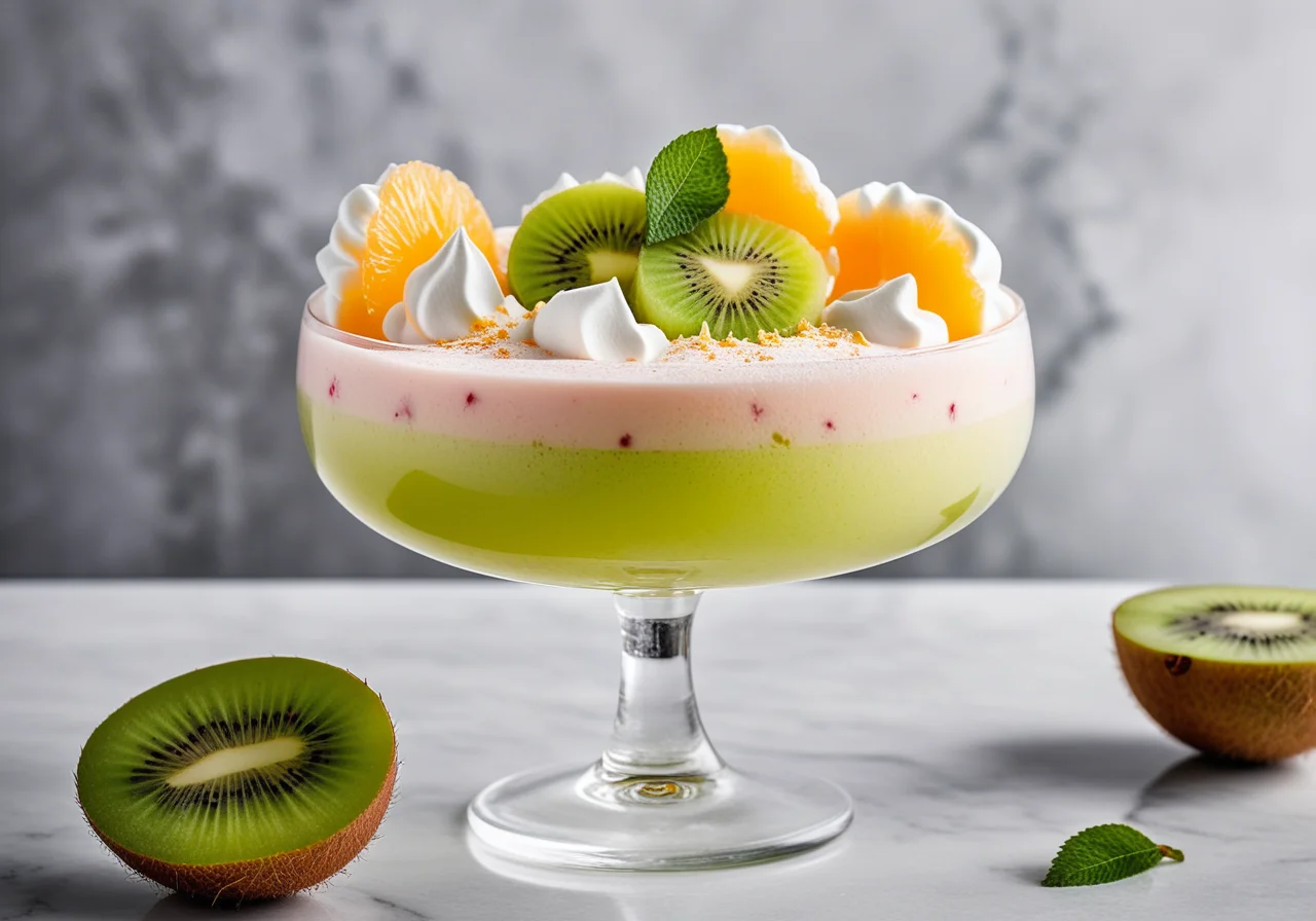 Frozen Bellini with Kiwi