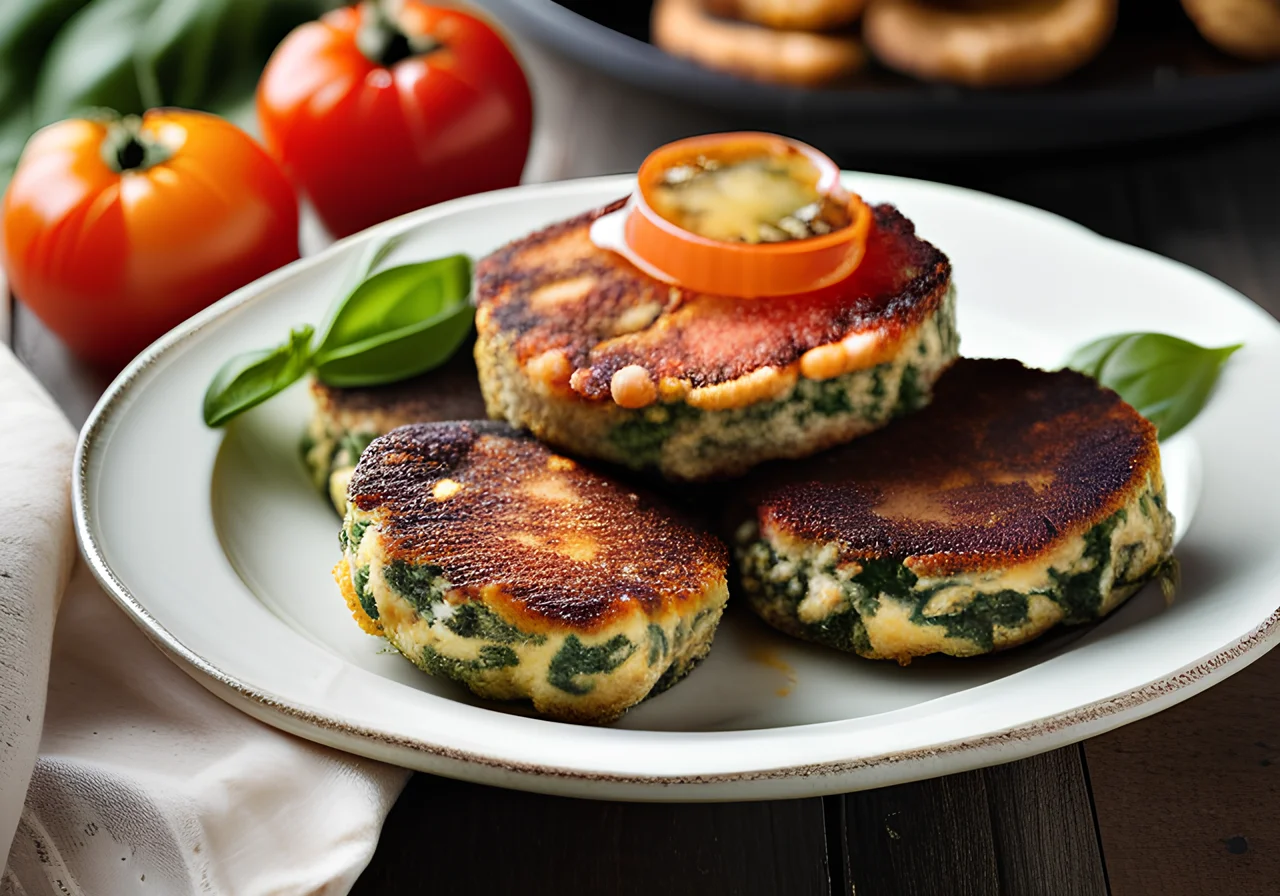 Ricotta Spinach Patties