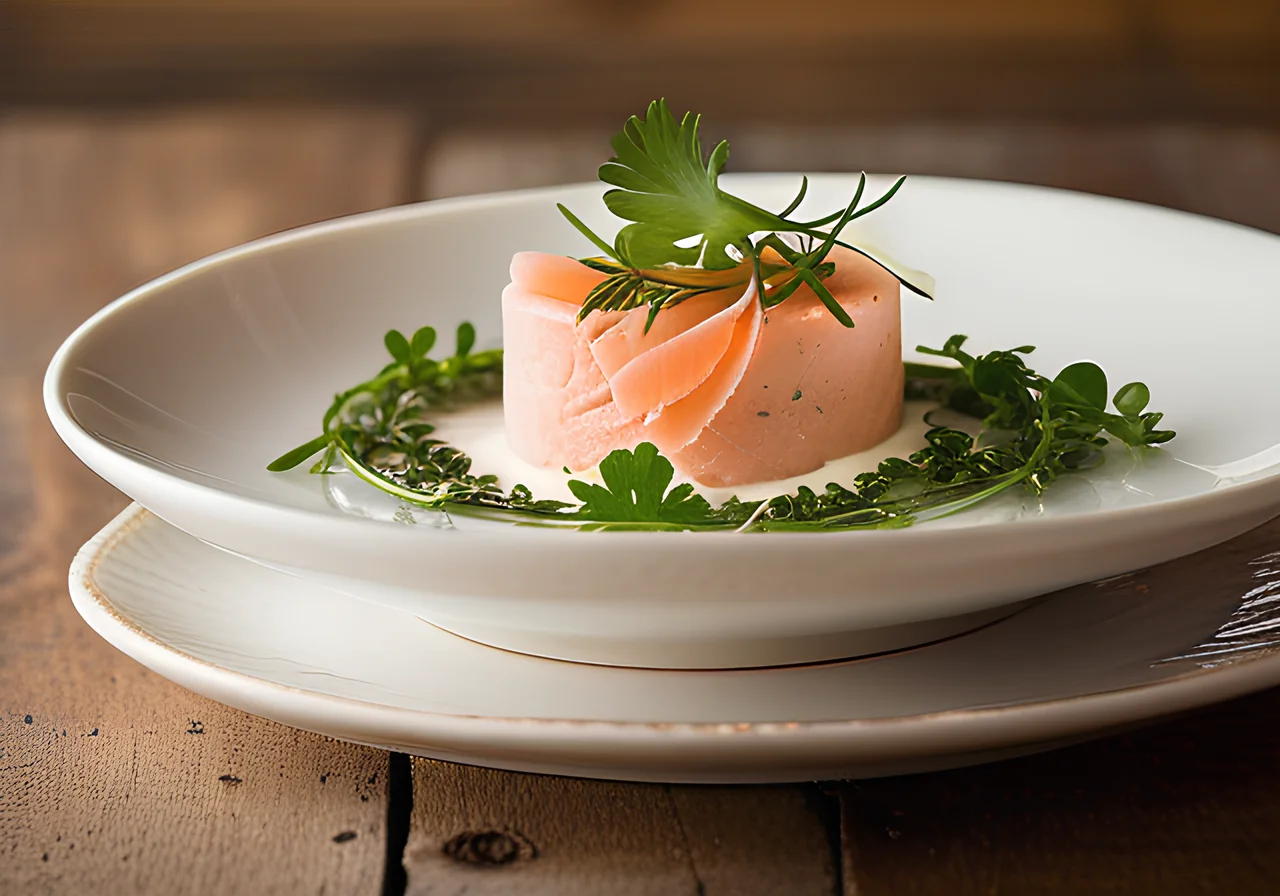 Smoked Salmon Mousse with Watercress