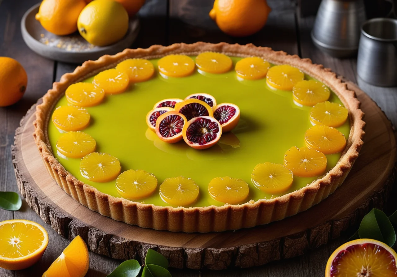 Orange Lemon Tart