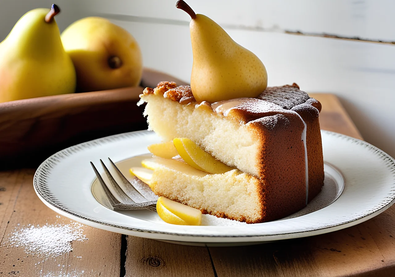 Grandma's Pear Cake
