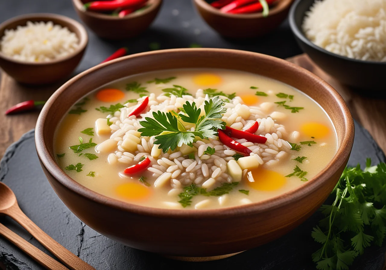 Rice Bean Soup