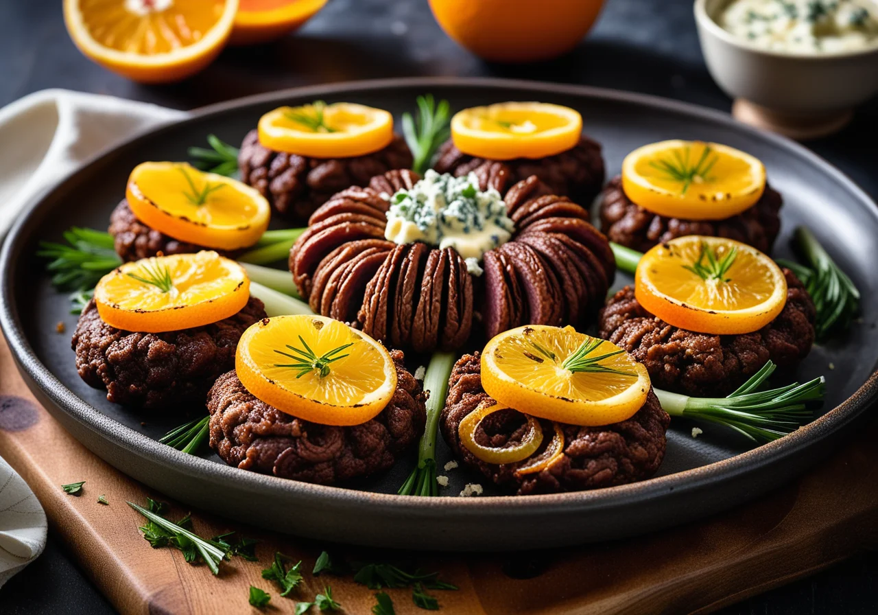 Fennel with Ground Meat Filling