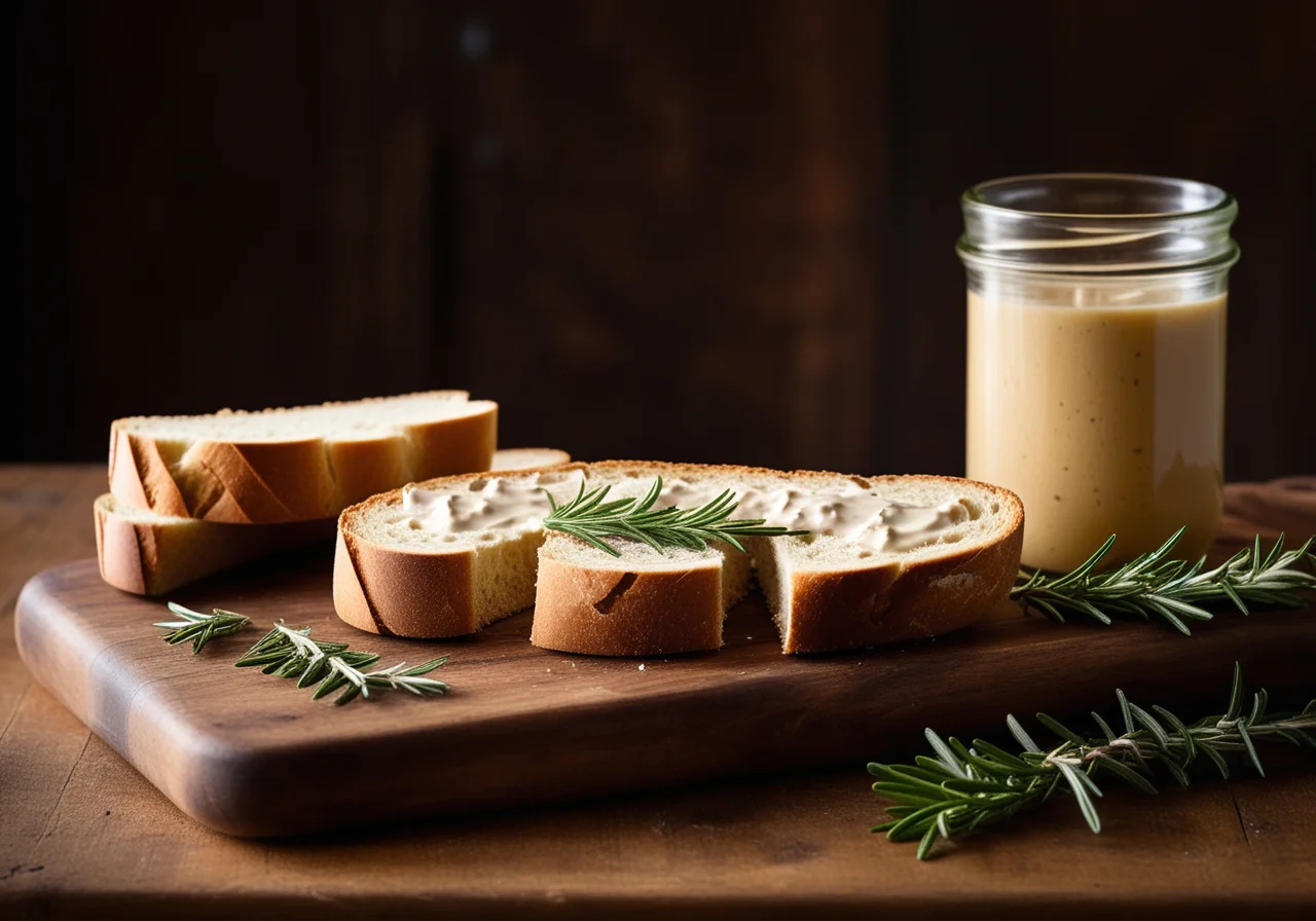 White Bread with Rillettes