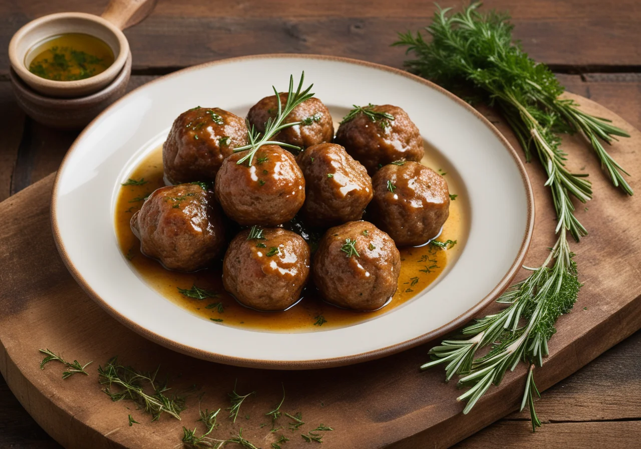 Herb Meatballs