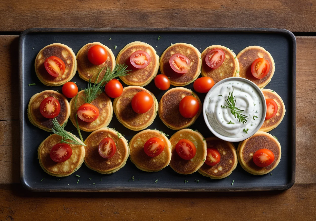 Zaziki-Tomaten-Häppchen