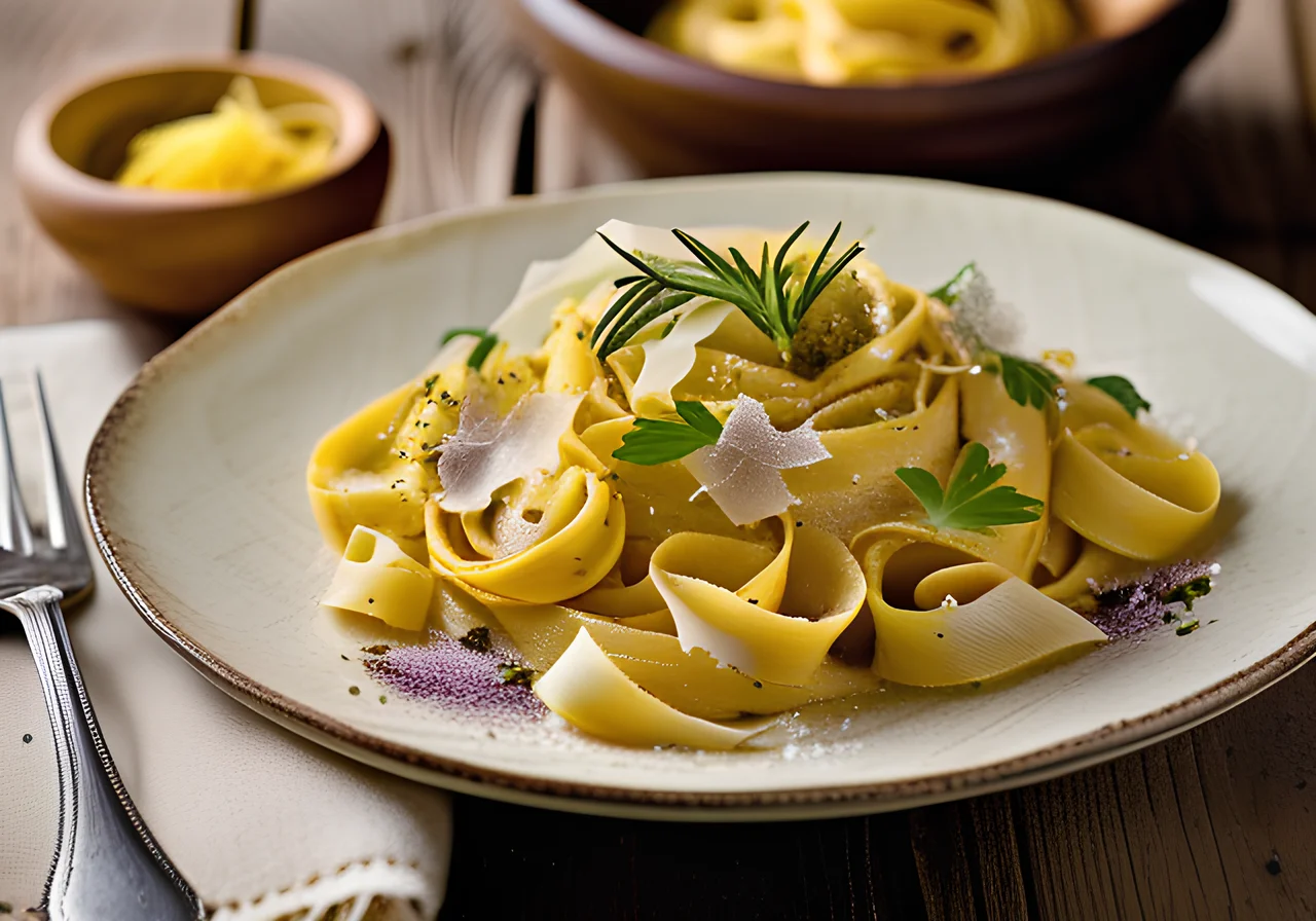 Asparagus Tagliatelle