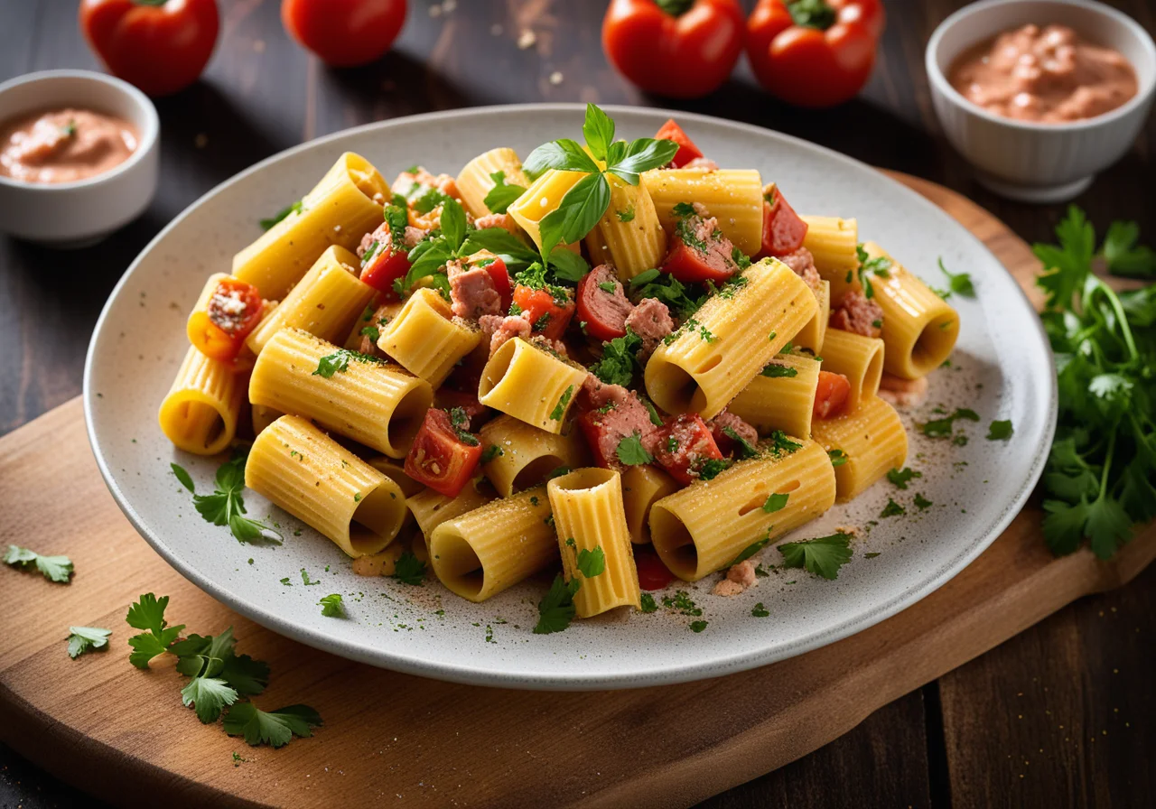 Pasta with Tuna and Capers