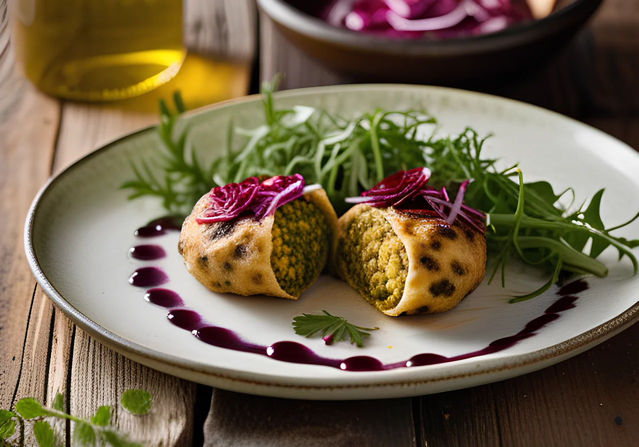 Tortillas Filled with Meatballs