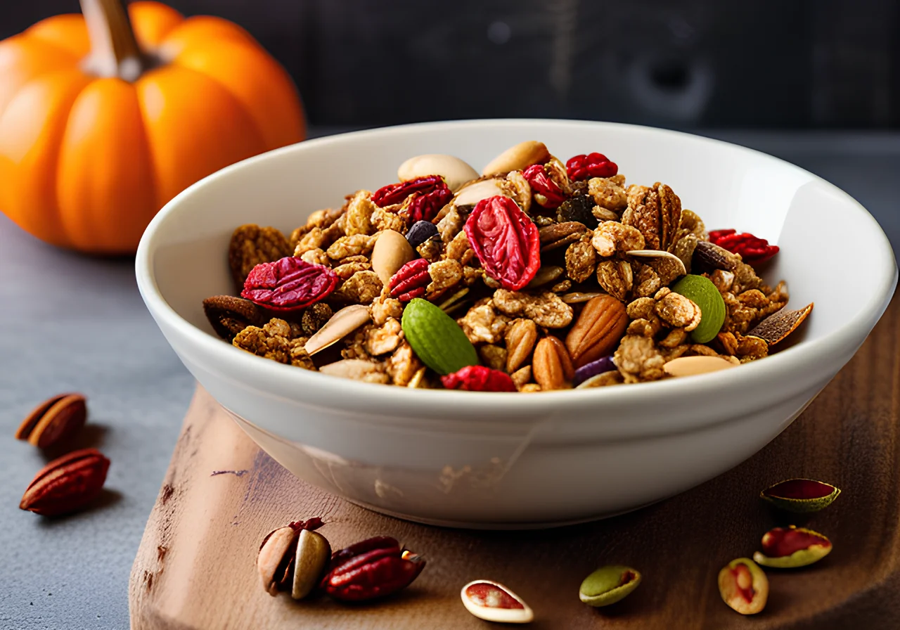 Crunchy Pistachio Granola