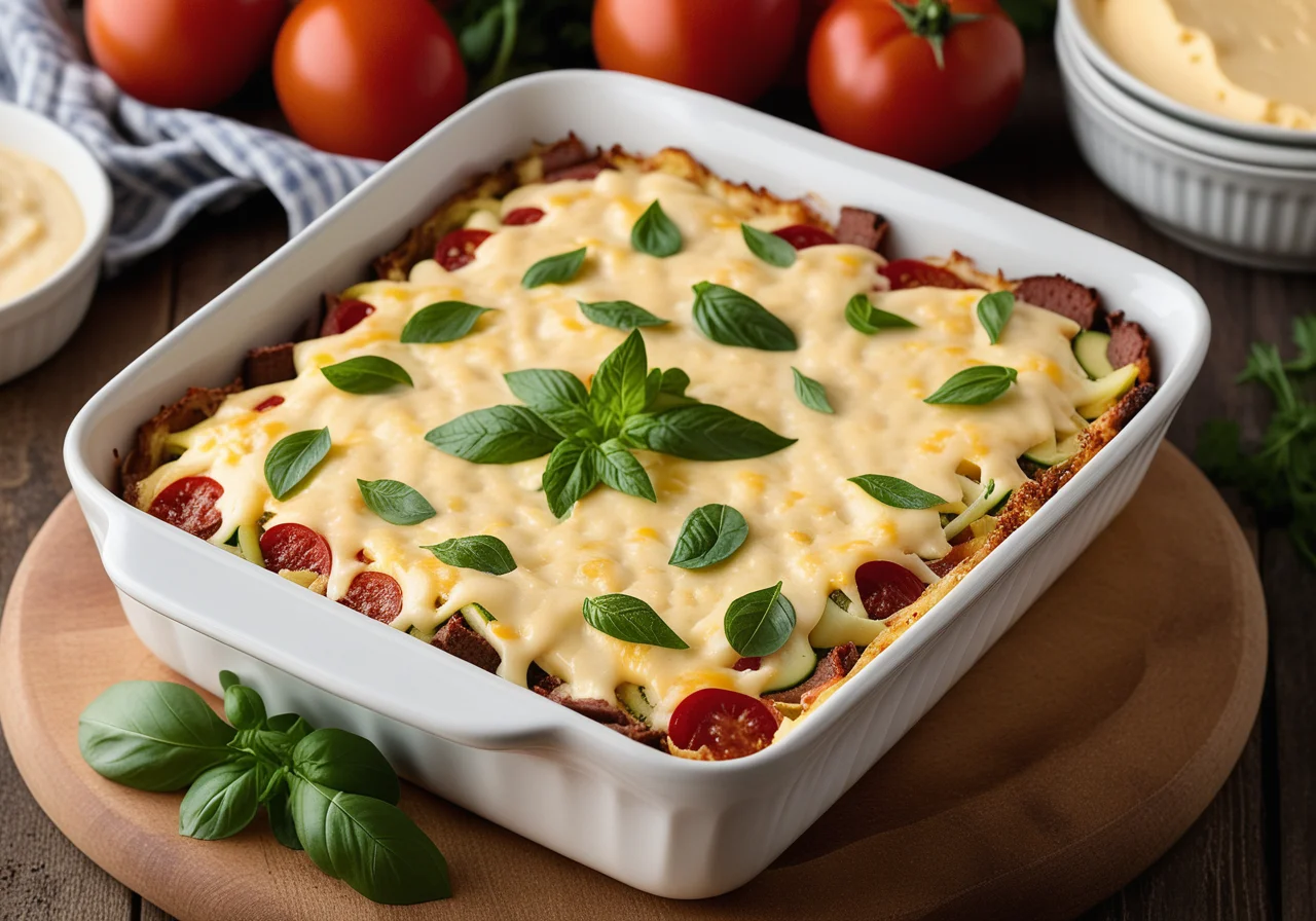 Crispy Vegetable Gratin