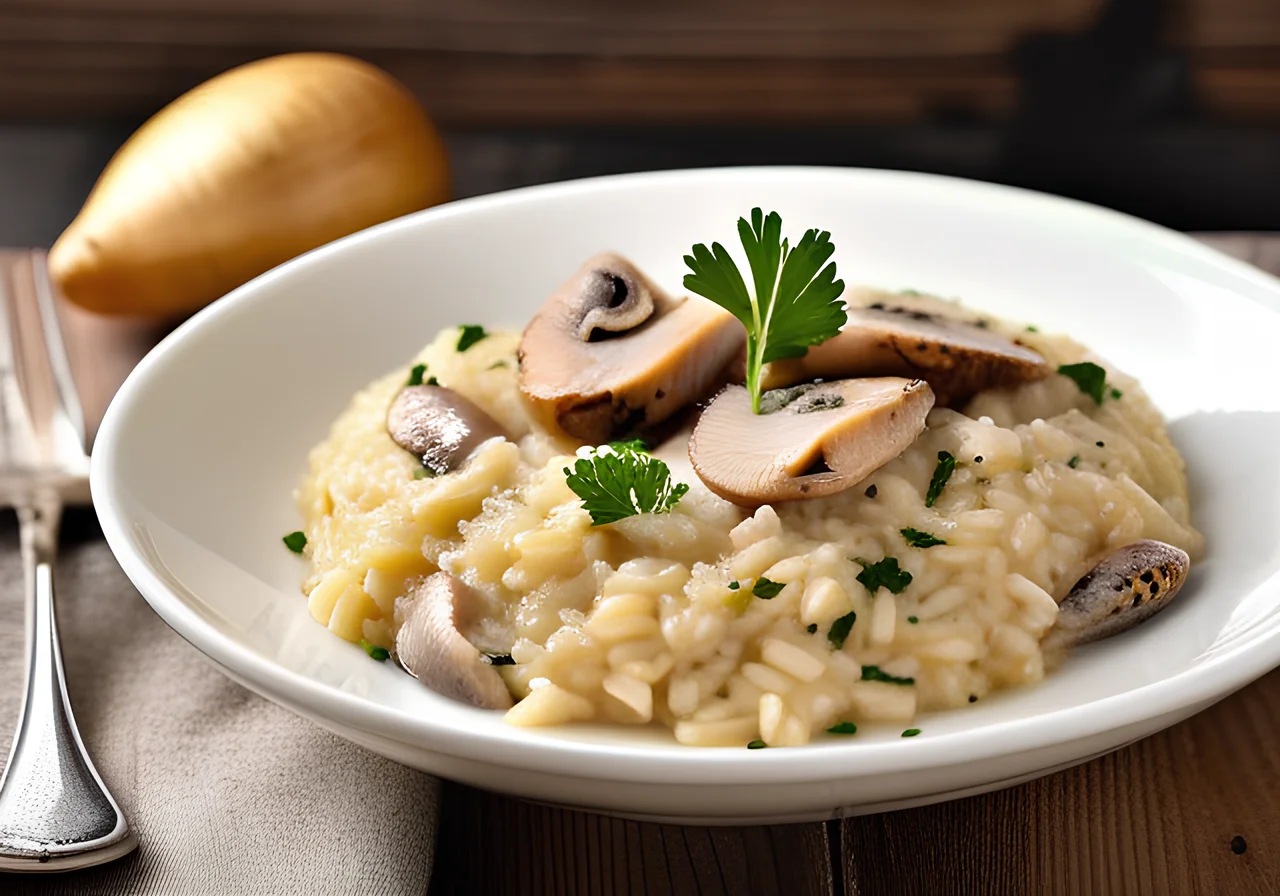 Chicken Mushroom Risotto