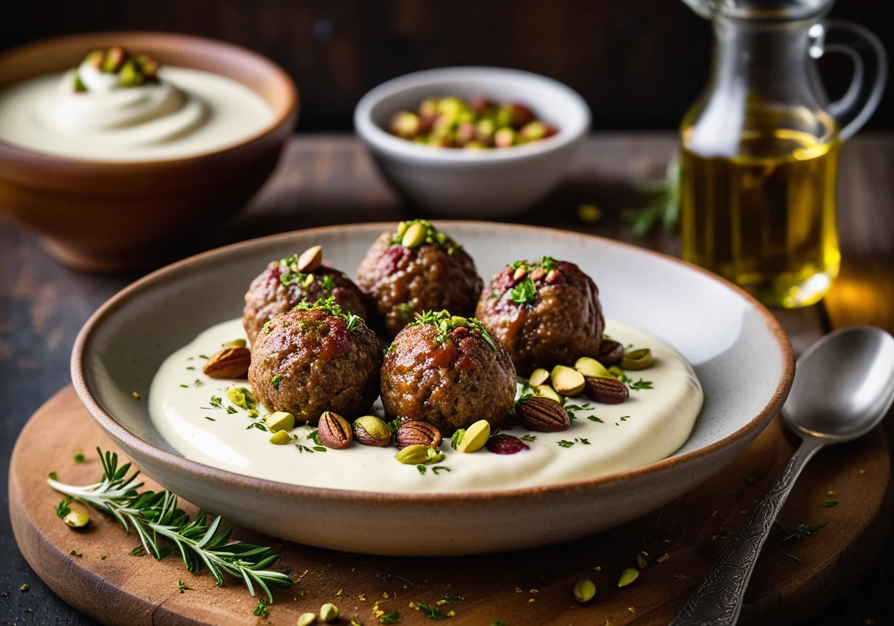 Pistachio Meatballs