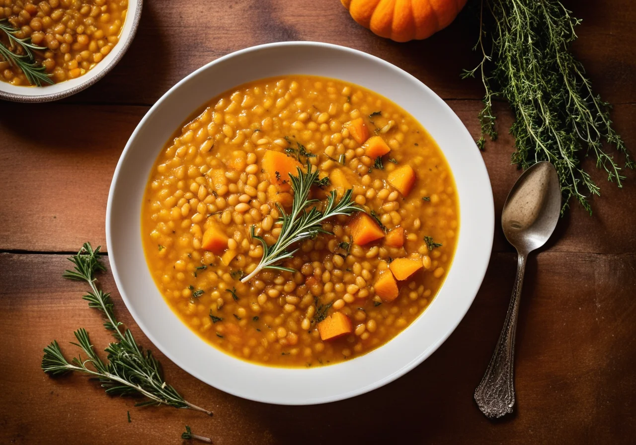 Lentil and Pumpkin Stew