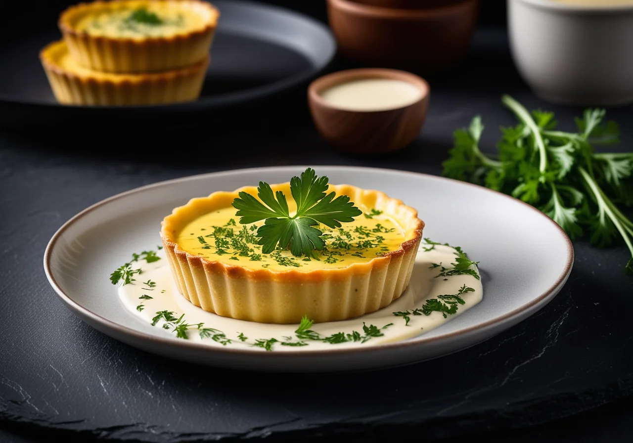 Parsley Root Flan