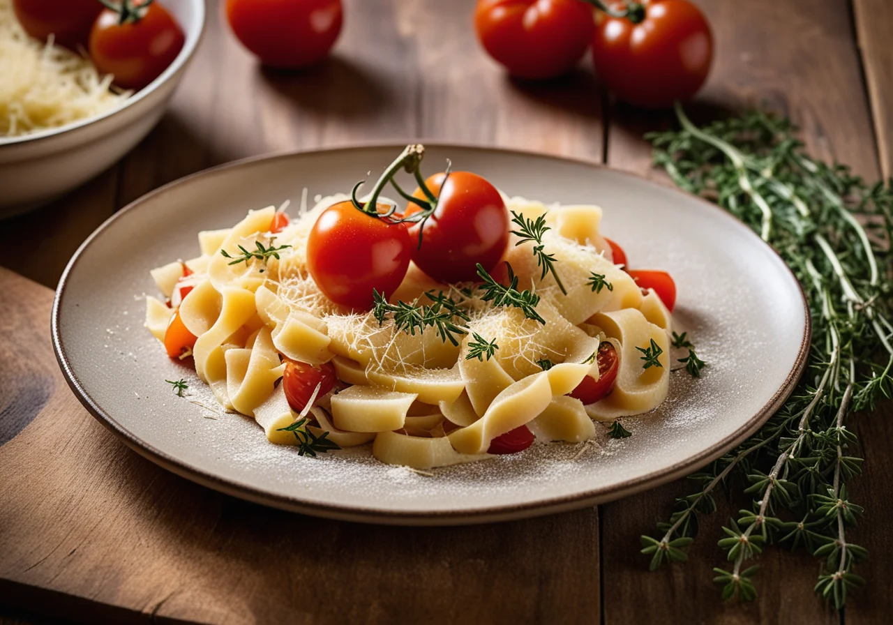 Schupfnudeln on Super-Tomato Sauerkraut in the Thermomix