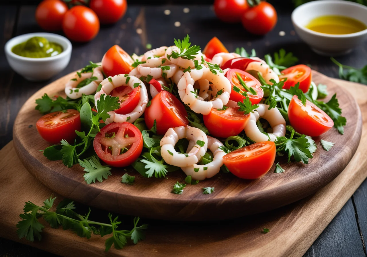 Spanish-Style Squid Salad