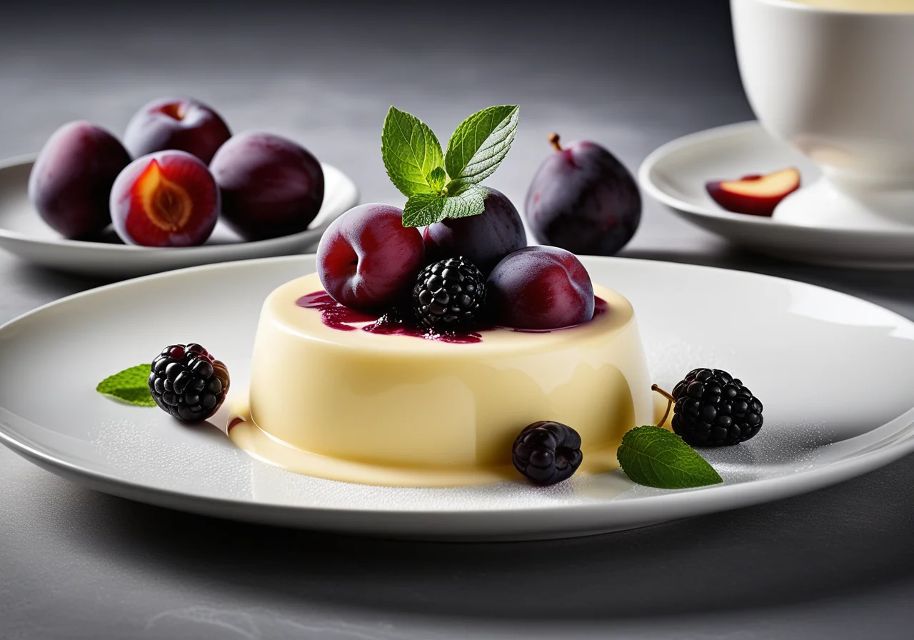 Vanilla Cream with Fruits