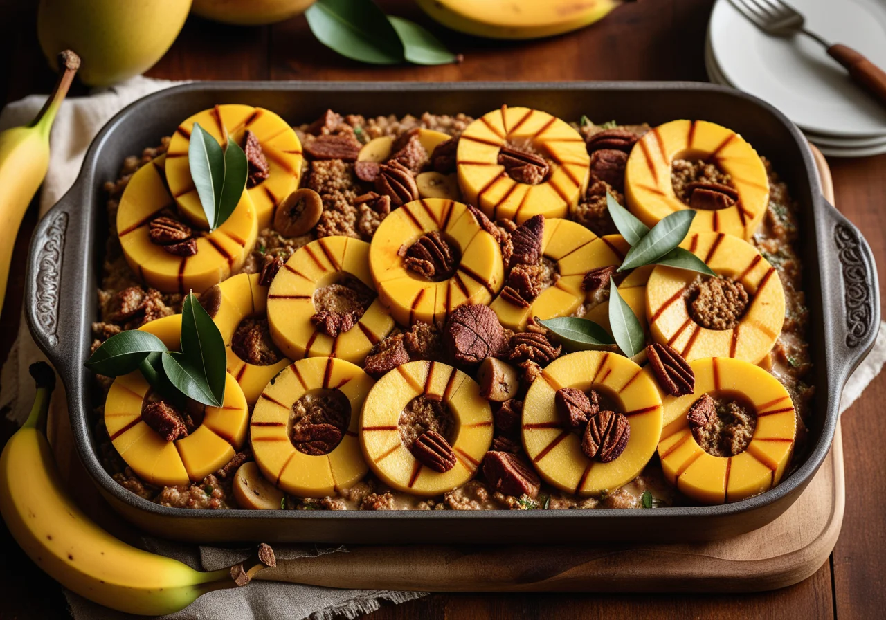 Spicy Meat Casserole African Style