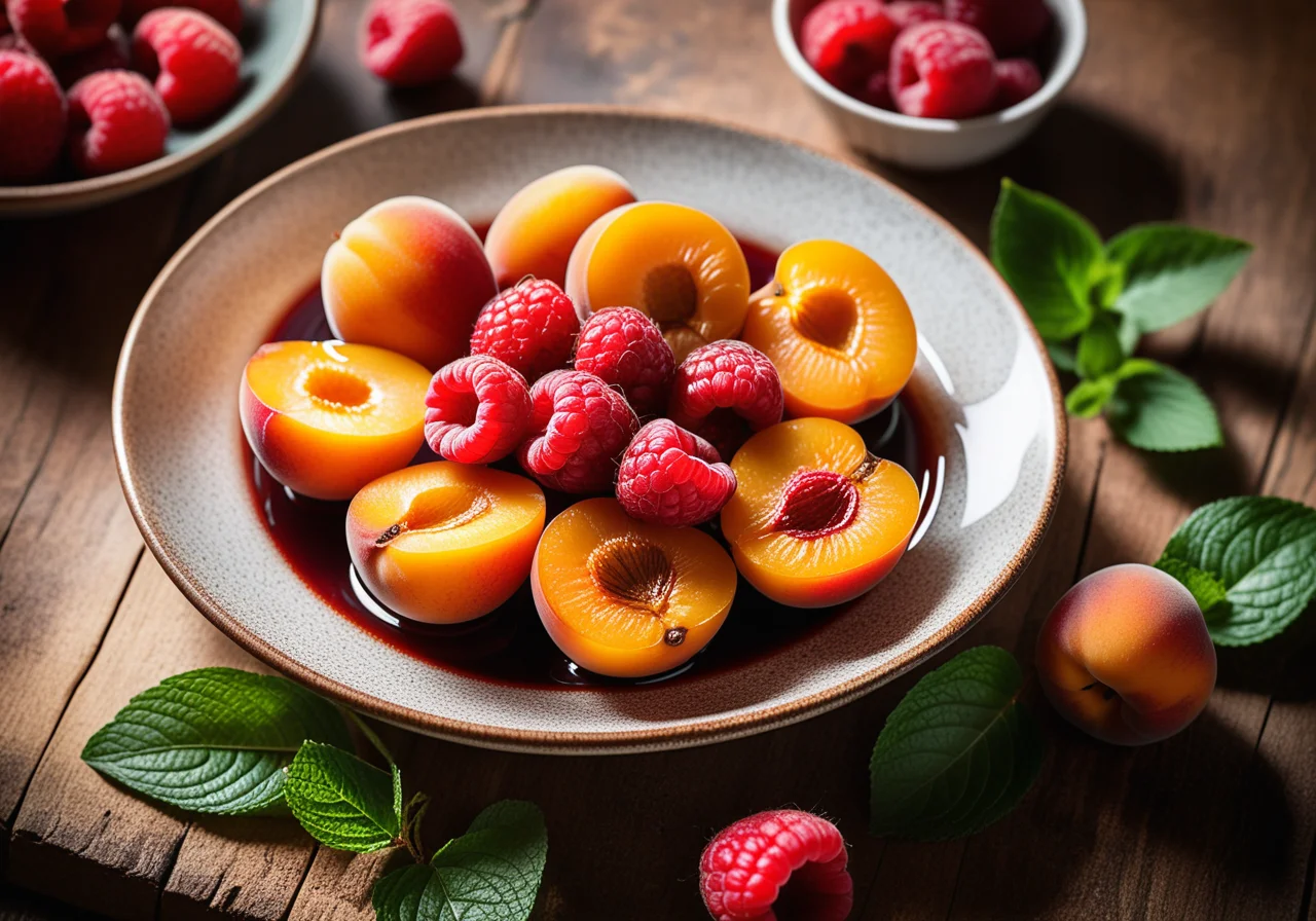 Apricots in Spiced Syrup