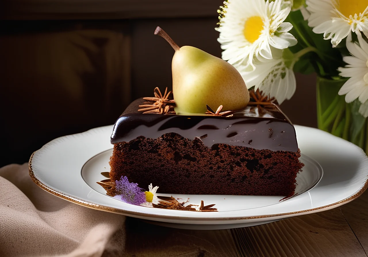 Chocolate Pear Cake