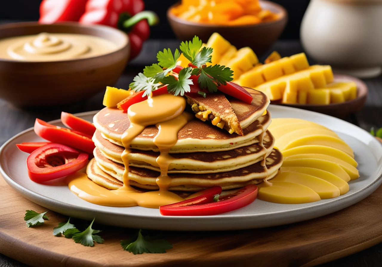 Filled Pancakes with Chicken