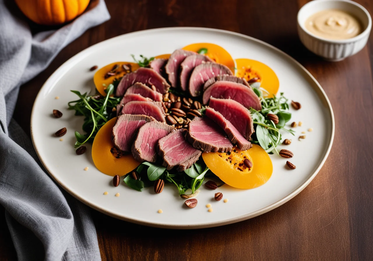 Carpaccio with Pumpkin