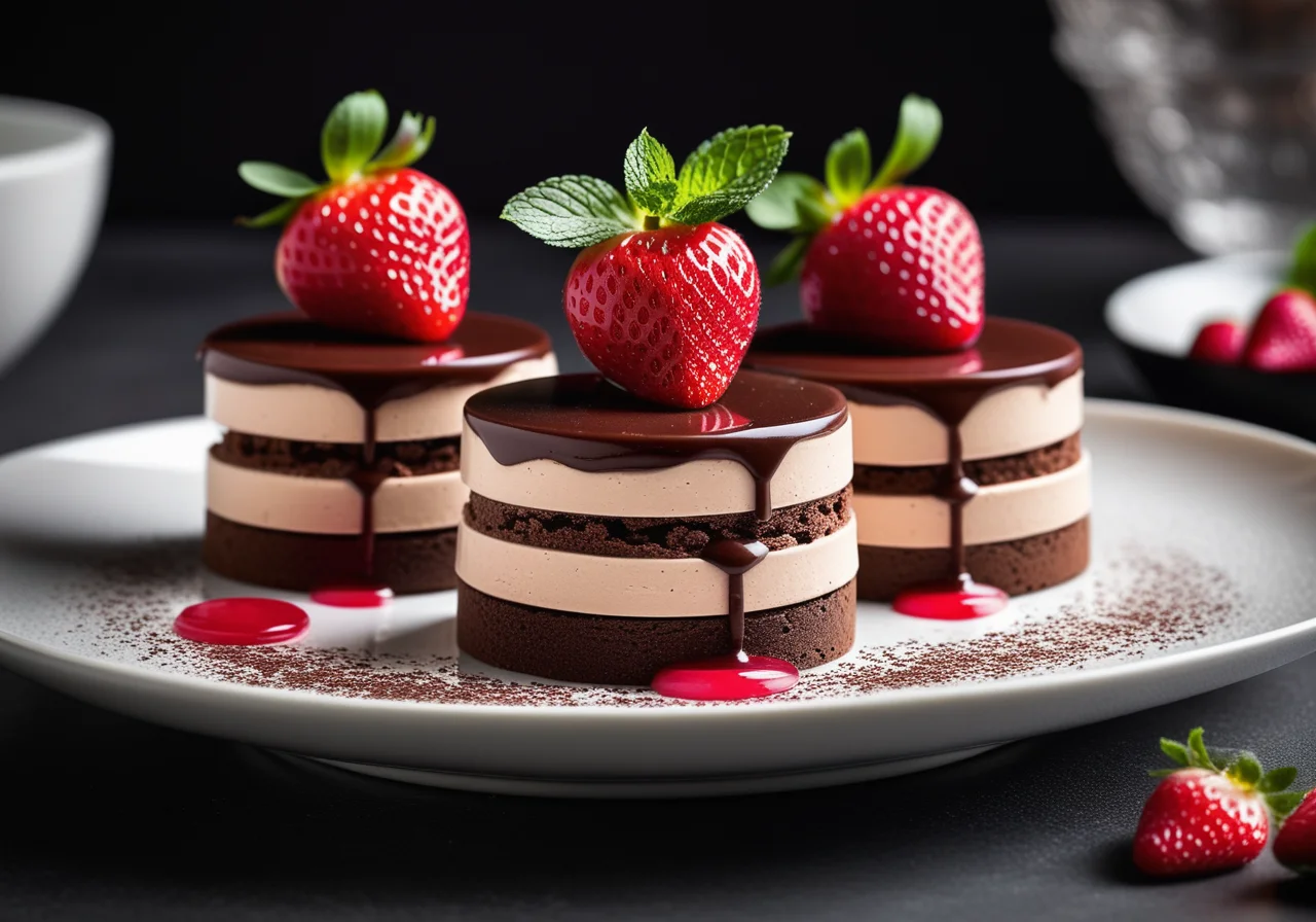 Chocolate Cream Towers