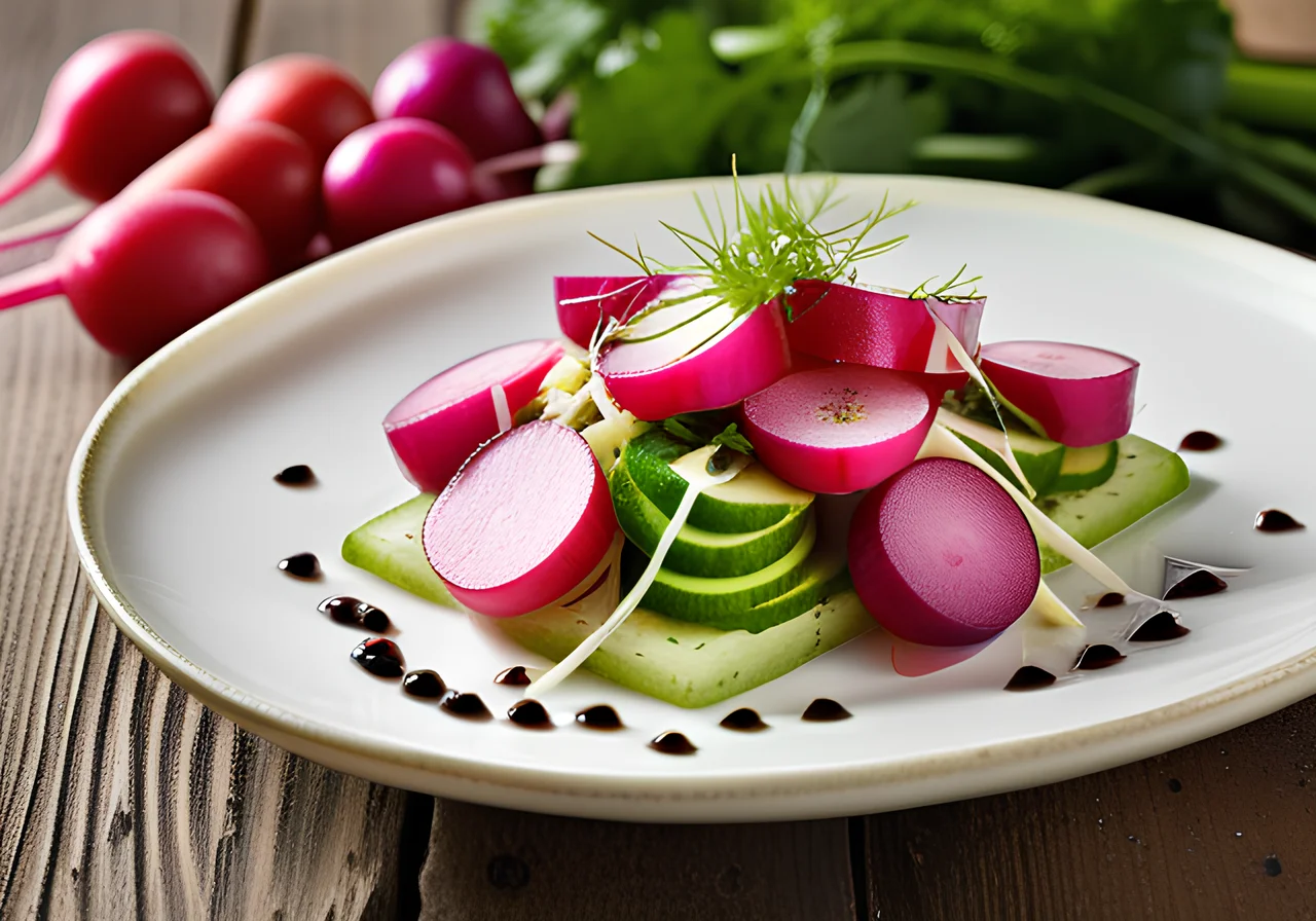 Radish Sprout Salad