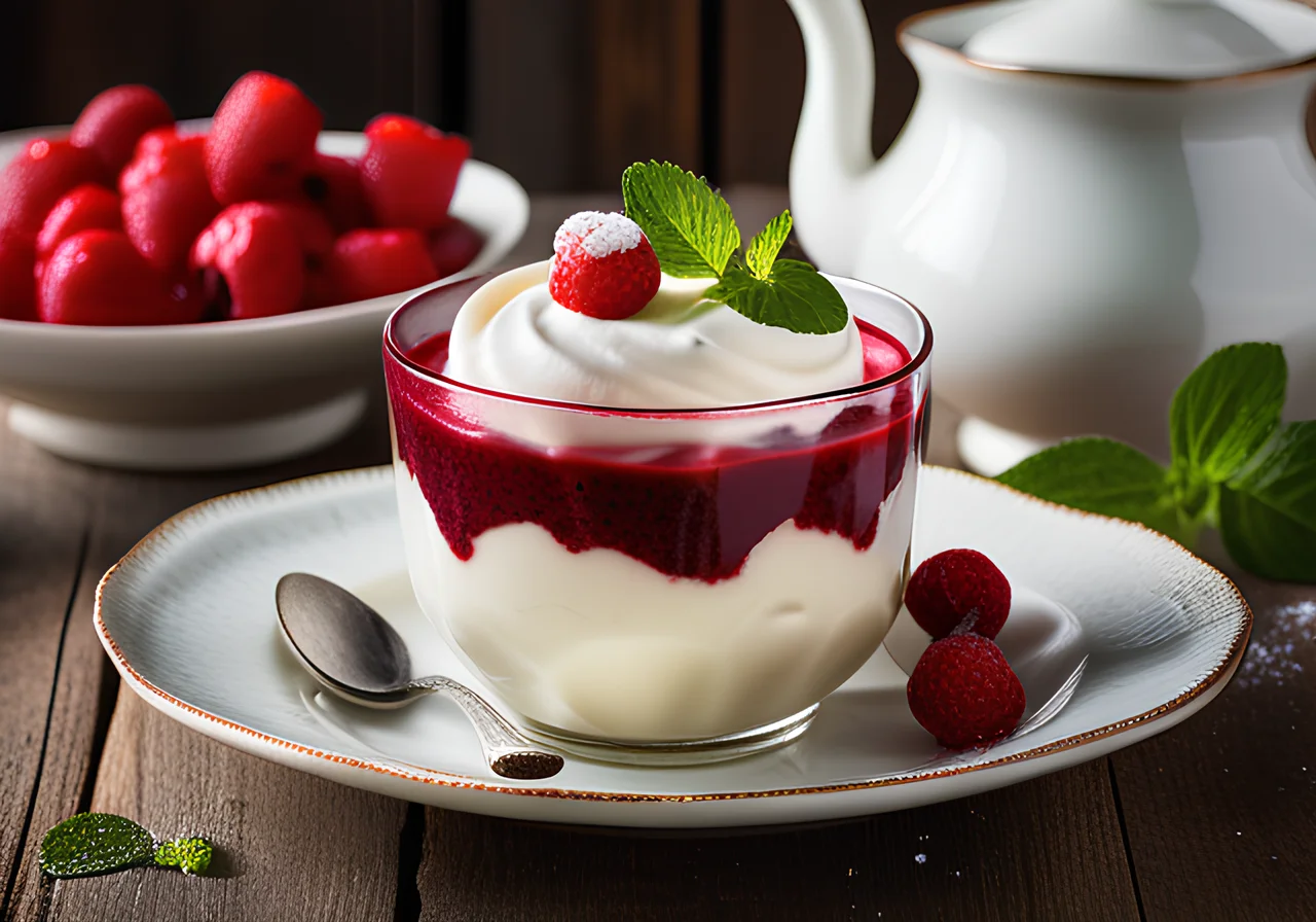 Red Berry Pudding