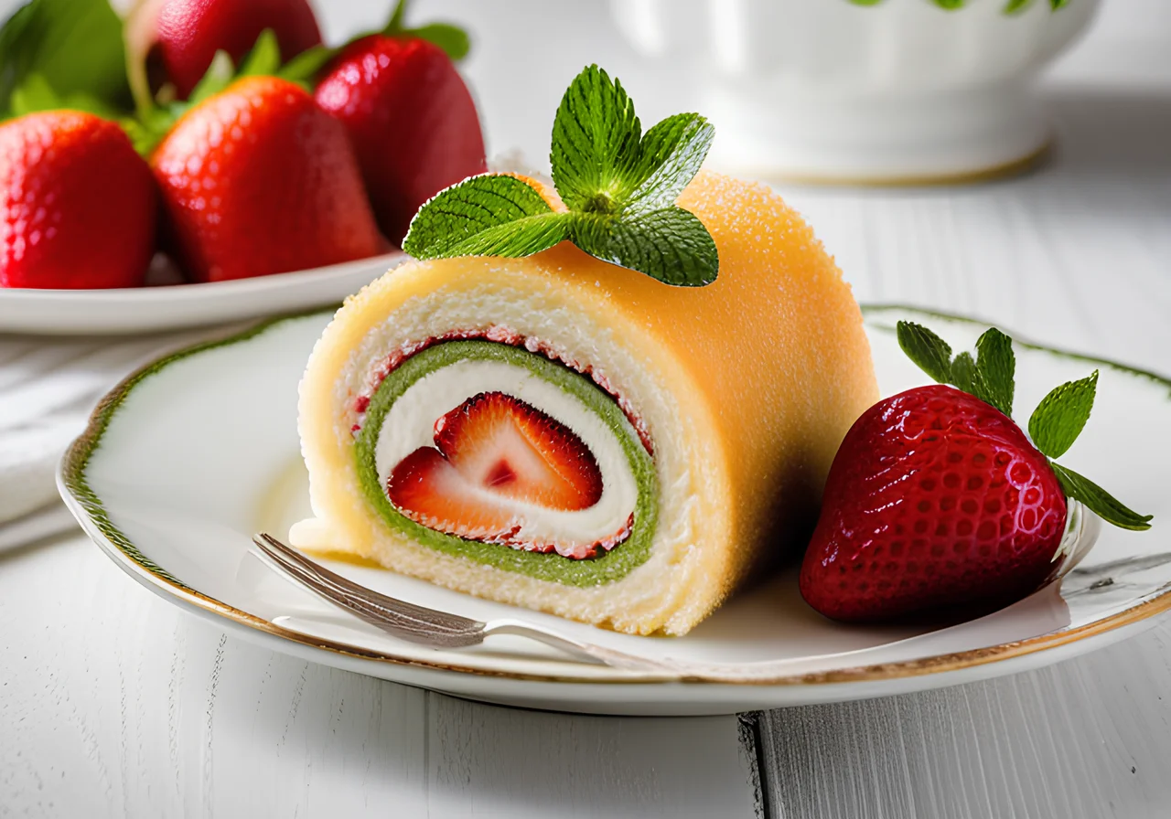 Strawberry Roll
