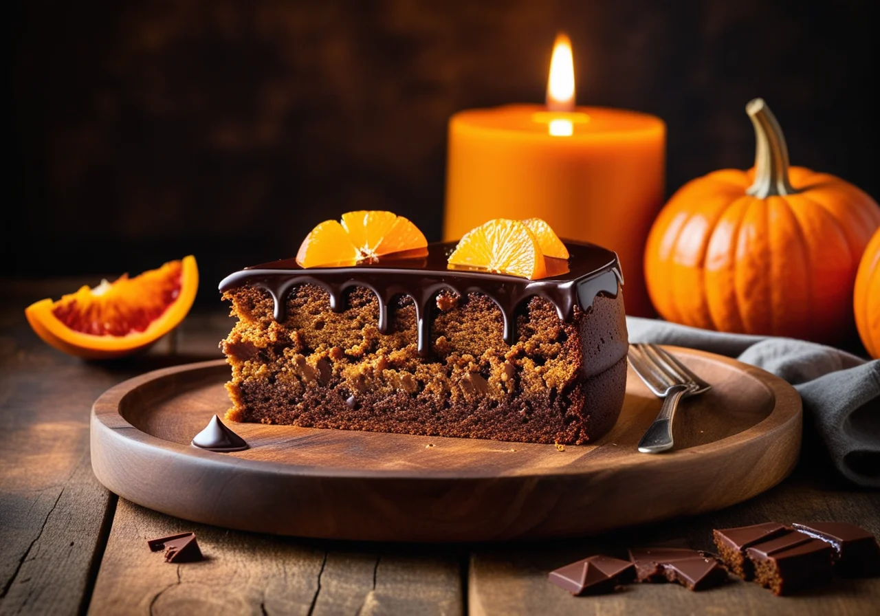 Pumpkin Chocolate Cake