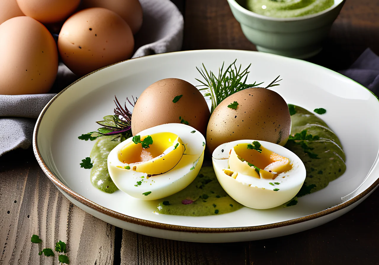 Green Sauce with Eggs and Potatoes