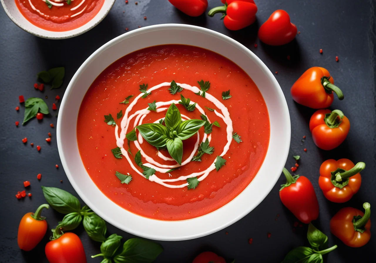 Gazpacho with Grapes