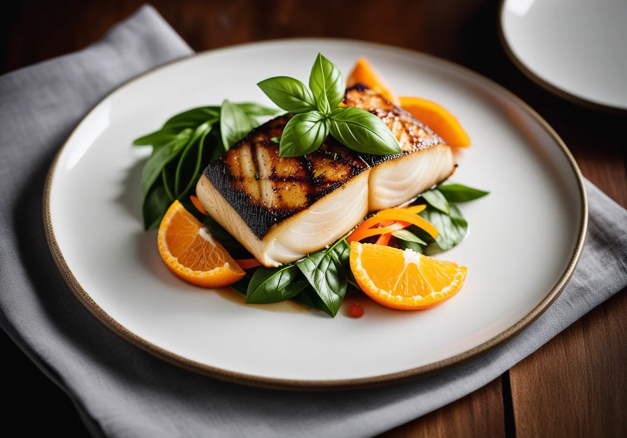 Seezunge mit Thai-Basilikum