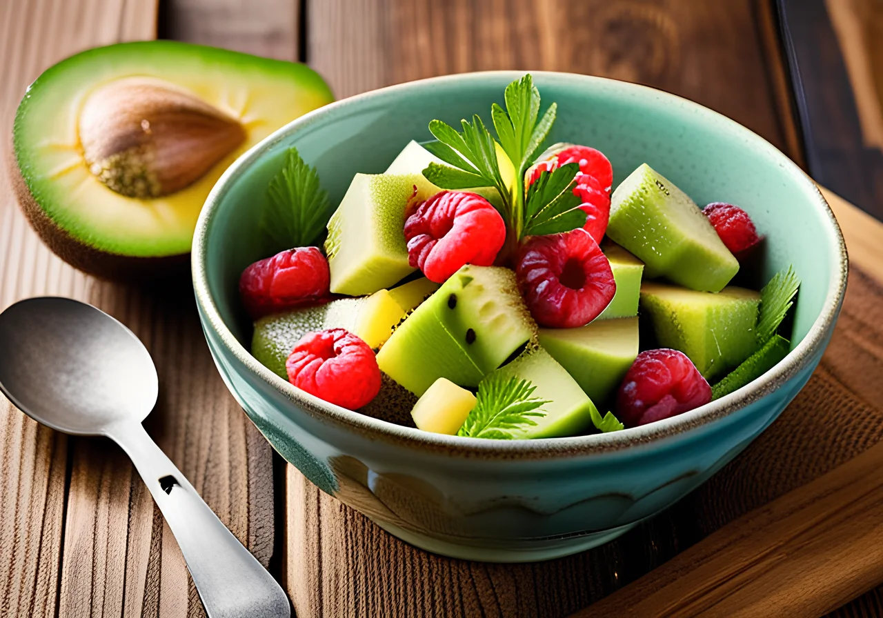 Fruitful Cucumber Avocado Salad