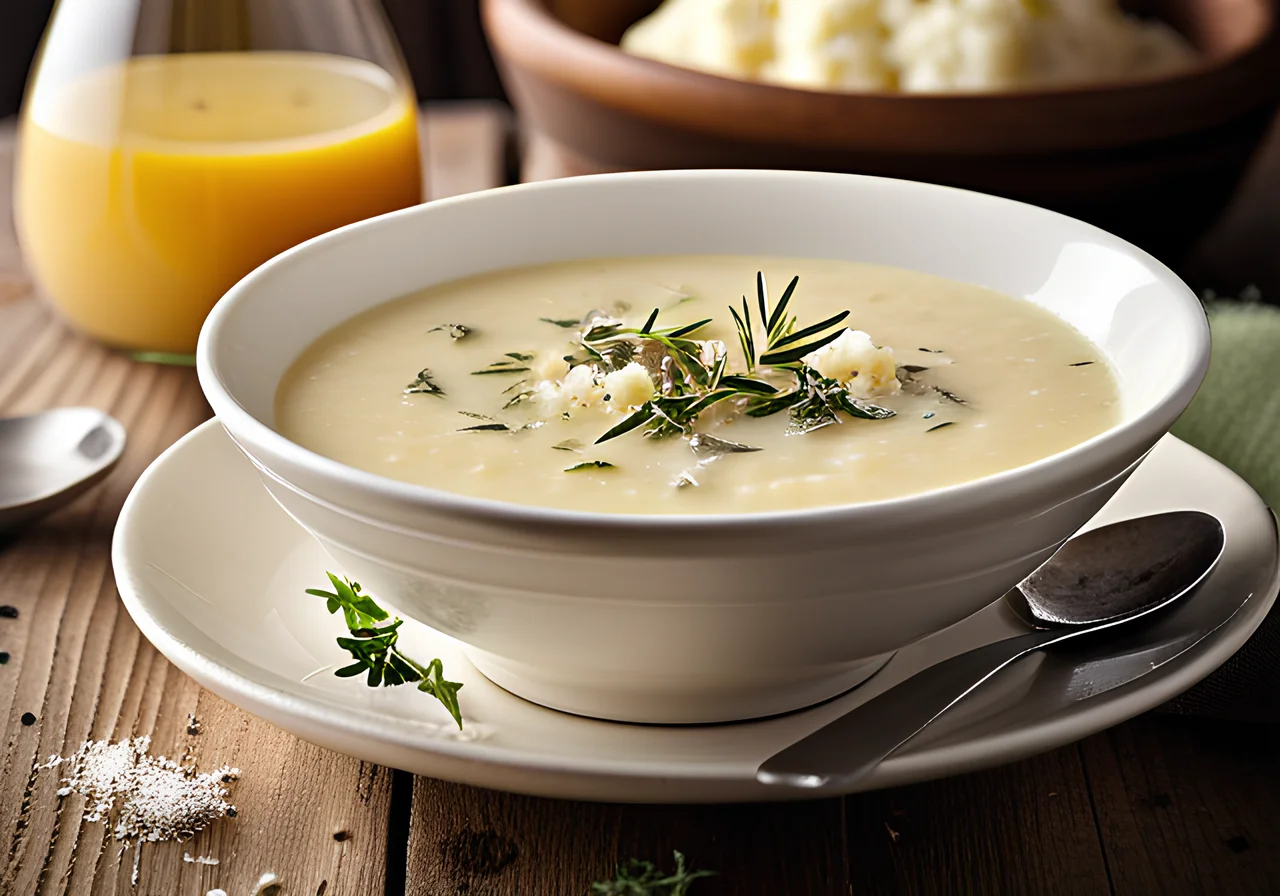 Grandma's Cauliflower Soup